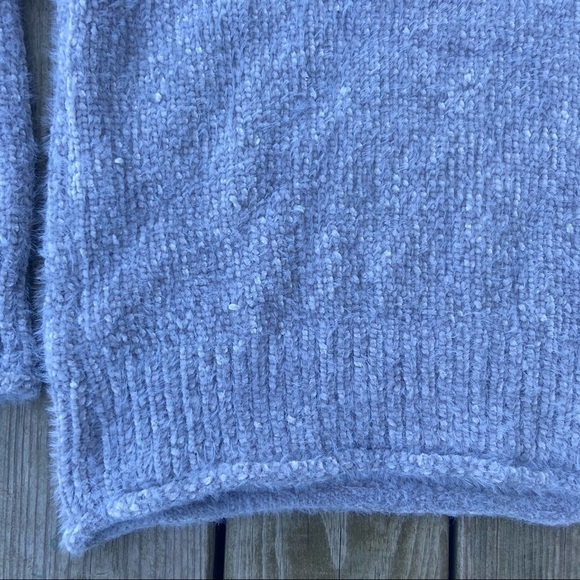 Rachel Zoe Boxy Mock Neck Chenille Sweater XS - Picture 3 of 9